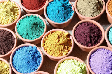 Pigmentos minerales para cosmética
